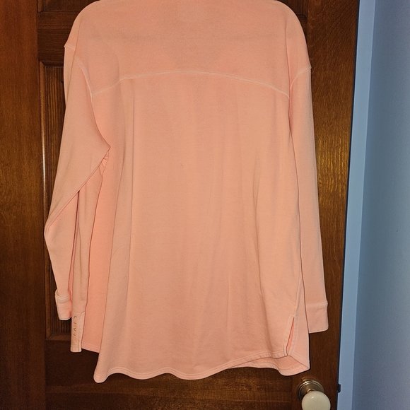 Livi Active Peach Button Down Shirt - Picture 4 of 4